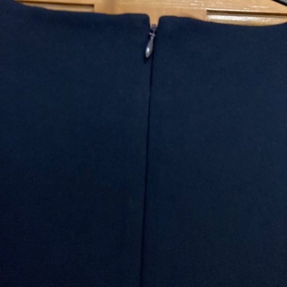 Land’ End Ponte Sheath Dress, Navy, 8P - Picture 5 of 7